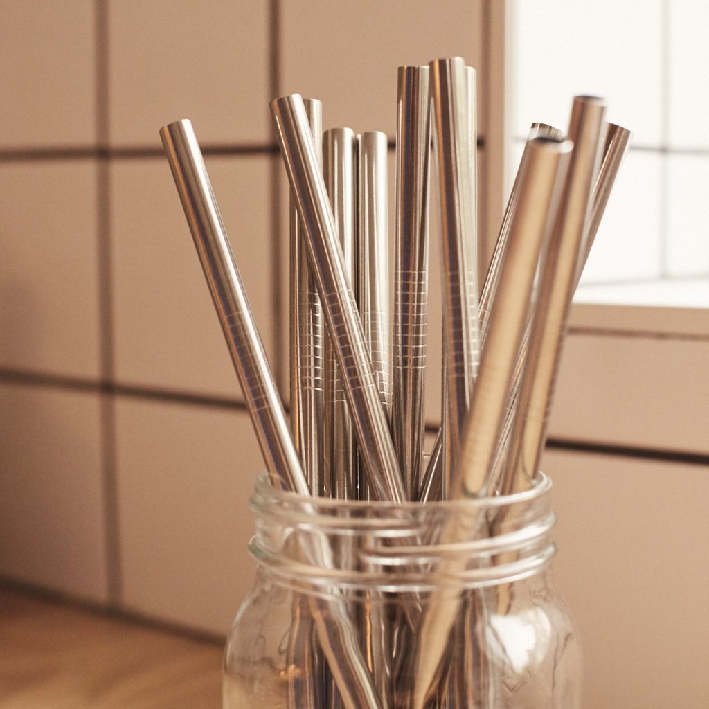 metal straws